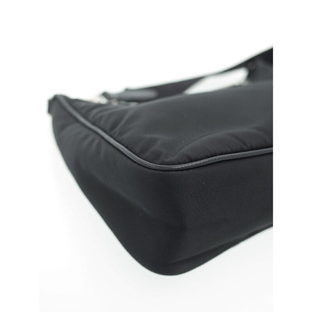 Prada ReEdition 2005 Saffiano Leather Chain Shoulder Bag Black - Picture 9 of 9